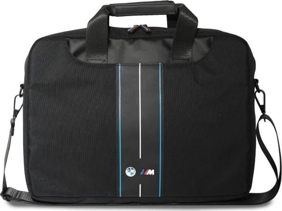 Сумка для ноутбука BMW Nylon Blue Stripe 16" Black (BMCB15COMPVSKL) - зображення 2