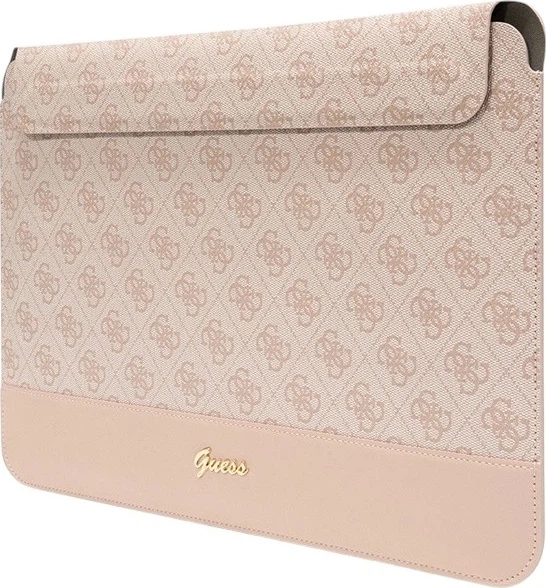 Чохол для ноутбука Guess 4G Stripe Metal Logo 14" Pink (3666339110871) - зображення 2