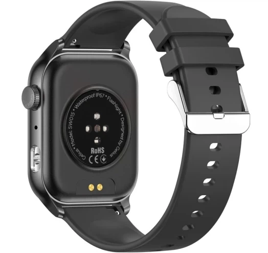 Смарт-годинник Gelius GP-SW015 Amazwatch Light Black - Фото 5 Смарт-годинник Gelius GP-SW015 Amazwatch Light Black - изображение 5
