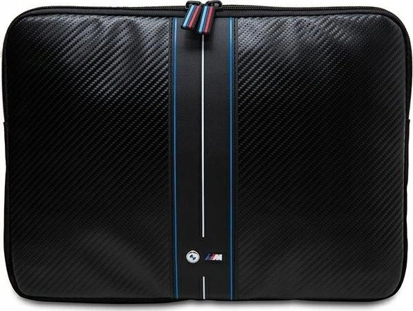 Чохол для ноутбука BMW Sleeve Carbon Blue Stripes 14" Black (BMCS14COMSCAKL) - зображення 2