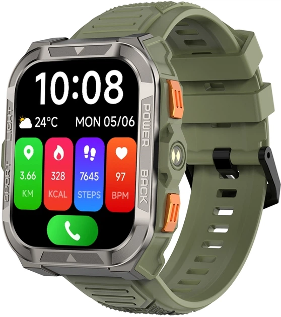 Смарт-годинник Blackview W80 Pro Green (W80PROGREEN) - зображення 3