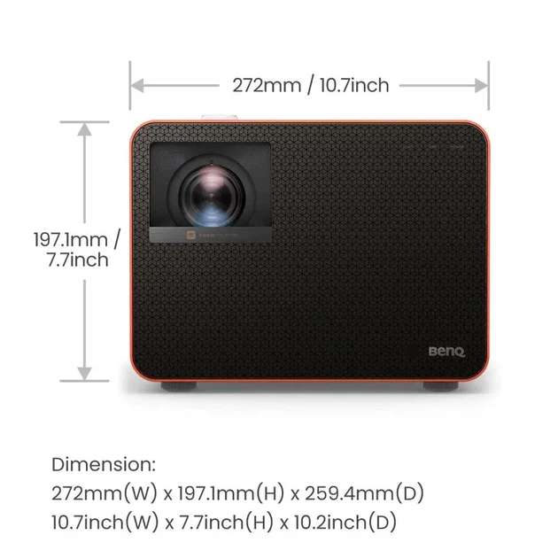 Мультимедійний проектор BenQ X3100i (9H.JS977.18E) - зображення 6