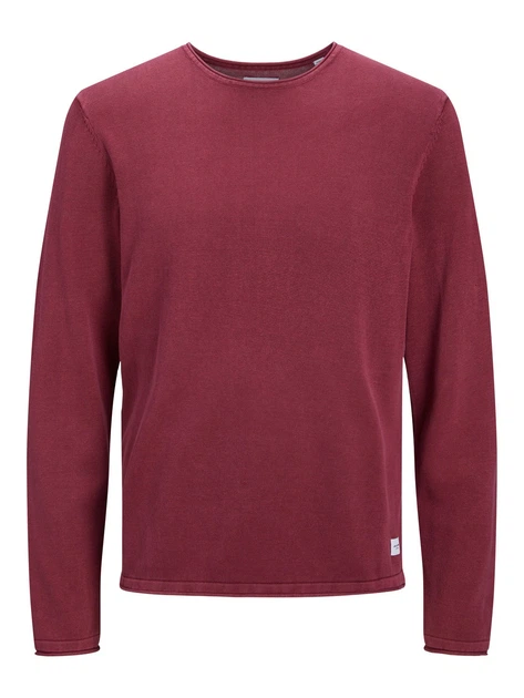 Джемпер JACK&JONES бордовий KRQEF414 S - Фото 7 Джемпер JACK&JONES бордовий KRQEF414 S - зображення 7