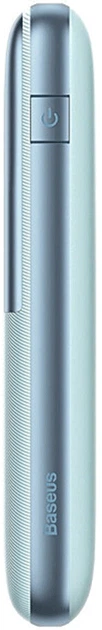 Power Bank Baseus 10000mAh Bipow Blue - Фото 4 Power Bank Baseus 10000mAh Bipow Blue - зображення 4