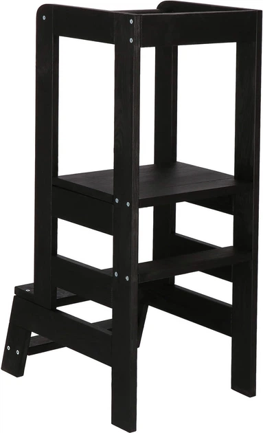 Podest Springos Pomocnik kuchenny dla dzieci 90 cm Czarny (5907719419909) - obraz 5