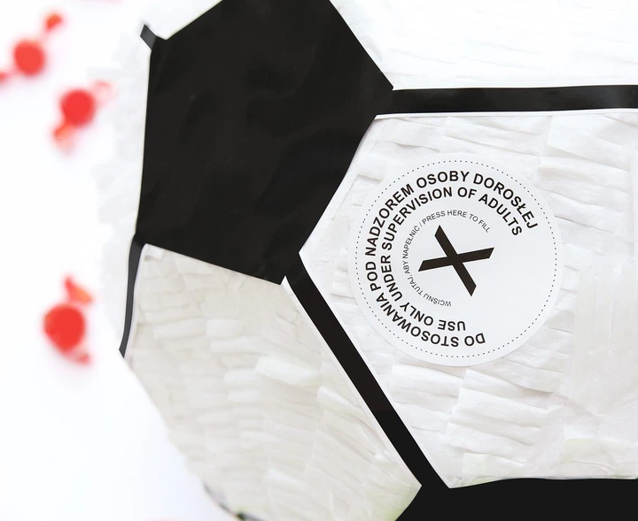 Piniata Godan Z6406 Piłka nożna 28 cm (5902973128611) - obraz 3