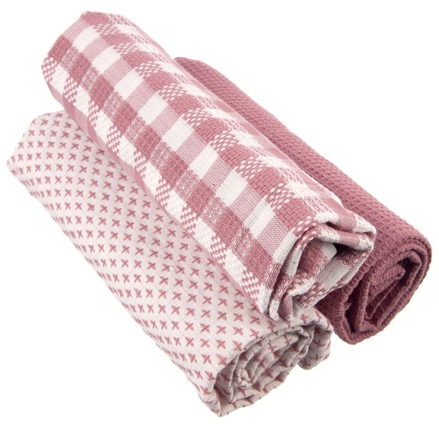 Zestaw ręczników kuchennych Orion bawełniane 3 szt (8592381191160) - obraz 3