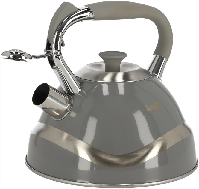 Czajnik Berretti Giovanna szary 3 l (5902041306200) - obraz 2