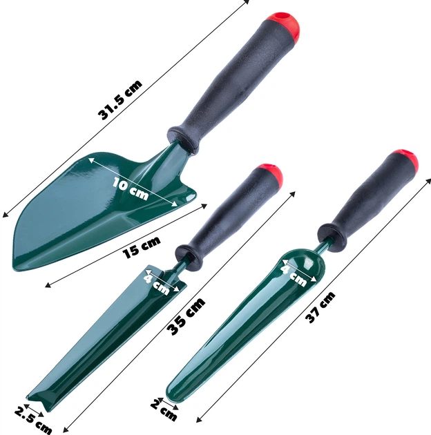 Набір садових інструментів Kadax K9872 - зображення 2