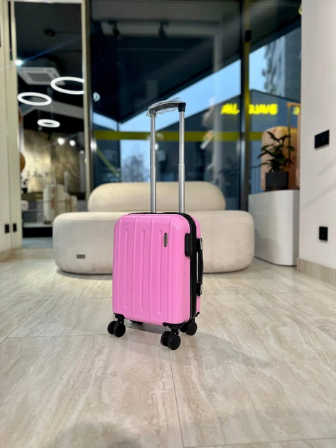 Чемодан для WizzAir Ryanair 40 x 20 x 30 розовый - Фото 1 Чемодан для WizzAir Ryanair 40 x 20 x 30 розовый - изображение 1