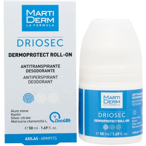 Дезодорант-антиперспірант роликовий Martiderm Driosec Dermoprotect 48h 50мл