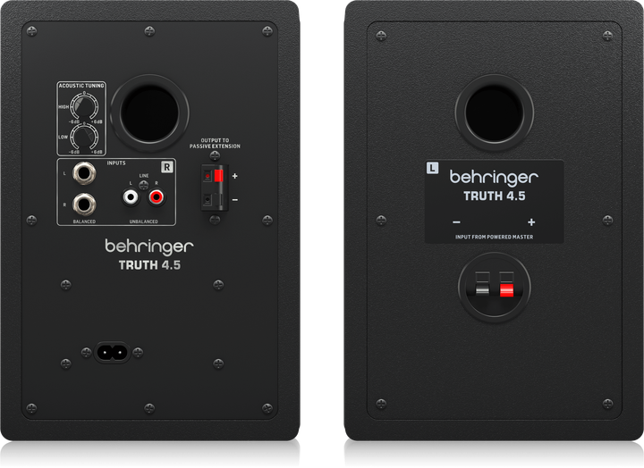 Активні студійні монітори Behringer TRUTH 4.5 32 Вт (0316-ACF86-EU1) - зображення 4