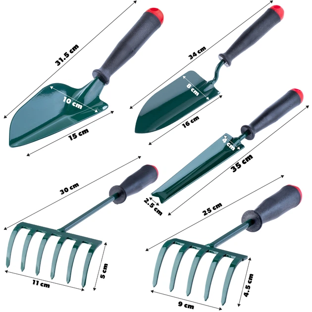 Набір садових інструментів Kadax K9867 - зображення 2
