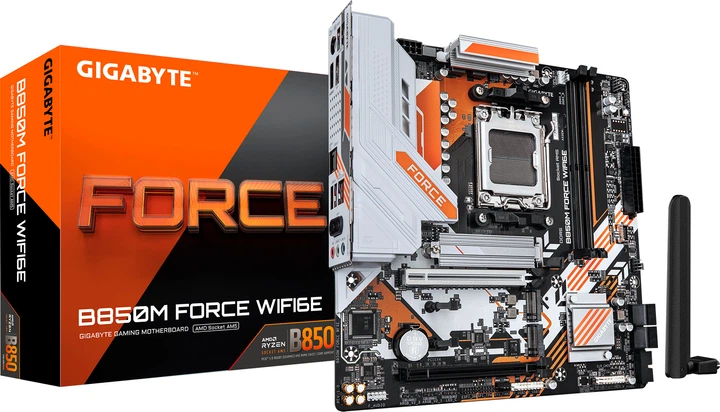 Płyta główna Gigabyte B850M FORCE WIFI6E (sAM5, AMD B850, PCI-Ex16) (B850M FORCE WF6E) - obraz 4
