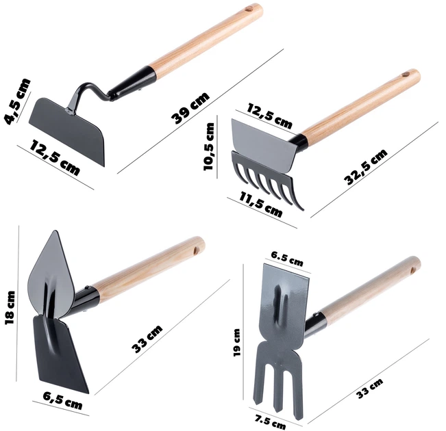 Набір садових інструментів Kadax K9870 - зображення 2