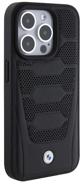 Etui plecki BMW Leather Seats Pattern do Apple iPhone 15 Pro Max Black (3666339142735) - obraz 4