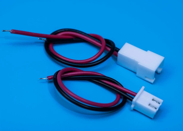 Роз'єм JST XH2,54 швидкороз'ємний 2pin x 100mm - Фото 3 Роз'єм JST XH2,54 швидкороз'ємний 2pin x 100mm - изображение 3