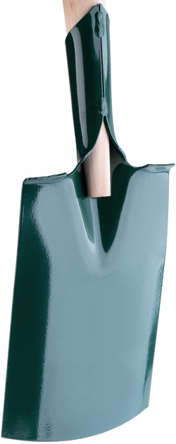 Лопата металева Kadax Motz 14 x 60 см Зелена (K669) - зображення 2