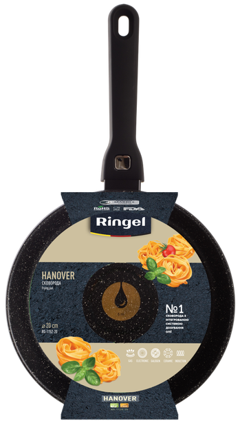 Сковорода Ringel Hanover 20 см RG-1152-20 - Фото 3 Сковорода Ringel Hanover 20 см RG-1152-20 - зображення 3