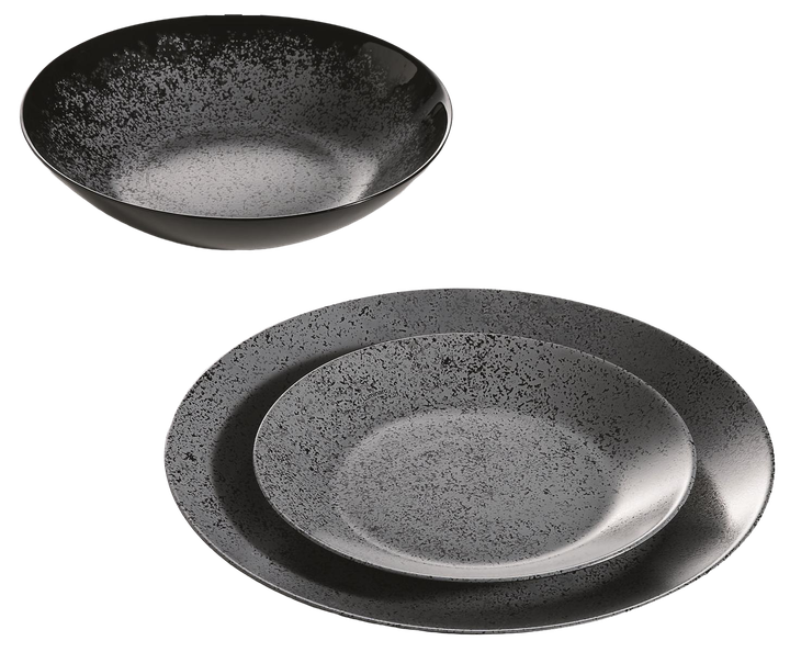 Тарілка десертна Luminarc SLATE 18 см Сірий (6 шт) - Фото 7 Тарілка десертна Luminarc SLATE 18 см Сірий (6 шт) - изображение 7