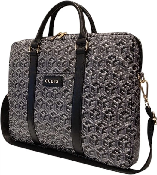 Torba na laptopa Guess GCube Stripes 16" Black (3666339112981) - obraz 2