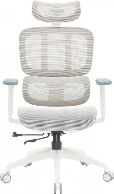 Офисное кресло для персонала OfficePro Skyline OC680-W-LG-LG White/Light Gray - Фото 2 Офисное кресло для персонала OfficePro Skyline OC680-W-LG-LG White/Light Gray - изображение 2