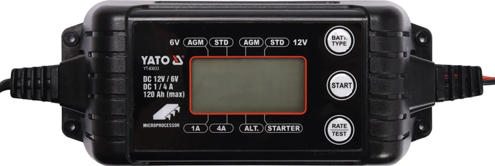 Автомобильное зарядное устройство YATO YT-83033 - изображение 2