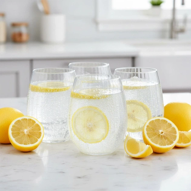 Набір склянок Excellent Houseware 4 x 400 мл (8721037279949) - зображення 3