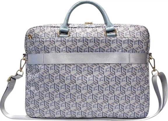 Torba na laptopa Guess GCube Stripes 16" Blue (3666339119515) - obraz 3
