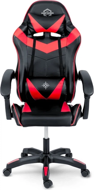 Fotel gamingowy Sofotel Draknor Czarno-czerwony 242401 (5903890627560) - obraz 2