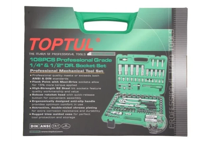 Набір інструментів Toptul GCAI108R - изображение 4
