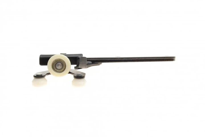 Ролик дверей (боковий/нижній) VW Caddy 03- (L) (з кронштейном) AUTOTECHTEILE 384 3007 Volkswagen Caddy 2K0843397, 2K0843397A, 2K0843397B - изображение 2