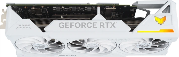 Видеокарта ASUS PCI-Ex GeForce RTX 4070 Ti SUPER TUF Gaming BTF White OC Edition 16GB GDDR6X (256bit) (2670/21000) (2 x HDMI, 3 x DisplayPort) (TUF-RTX4070TIS-O16G-BTF-WHITE) - изображение 8
