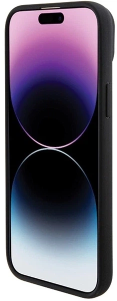 Etui plecki BMW Leather Stamp Tricolor do Apple iPhone 15 Plus Black (3666339143350) - obraz 7