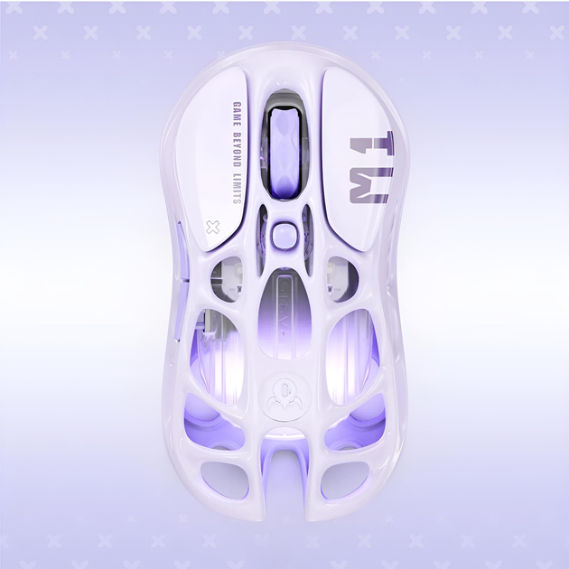 Мышь GRAVASTAR Mercury M1 Pro Special Edition игровая с комбинированным подключением, Lavender Purple - изображение 2