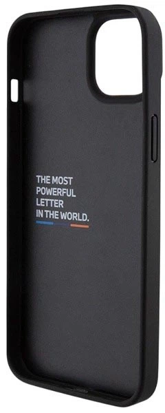 Etui plecki BMW Leather Carbon do Apple iPhone 15 Plus Black (3666339143848) - obraz 6