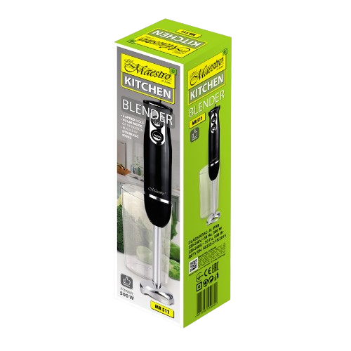 Блендер погружний 500W зі склянкою MR-511 Maestro - изображение 3