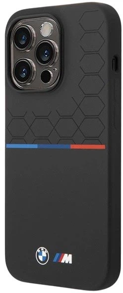 Etui plecki BMW Silicone Pattern do Apple iPhone 15 Pro Black (3666339144333) - obraz 2