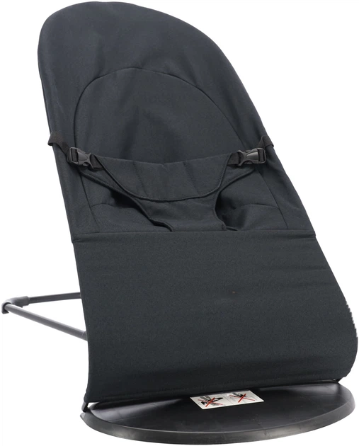 Leżaczek dziecięcy Hedo czarny (5904041149412) - obraz 2