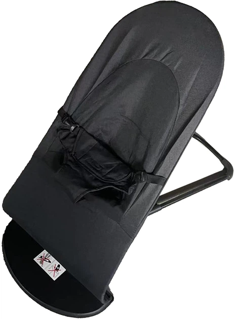 Leżaczek dziecięcy Hedo czarny (5904041149412) - obraz 5