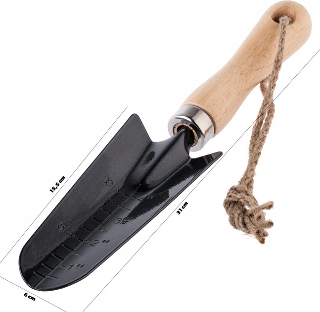 Садова лопатка для пересадки Kadax 31 см (K3505) - зображення 6