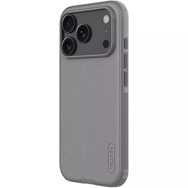 Чехол Nillkin Matte Pro для Apple iPhone 17 Pro Max / 18 Pro Max (6.9") Titanium gray - изображение 4