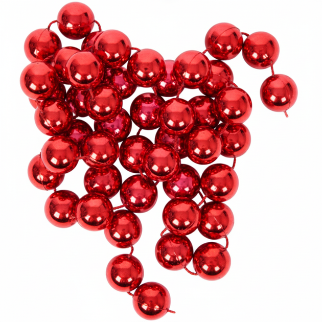 Набір ялинкових куль Xmas Red (NY4432130820250) - изображение 2