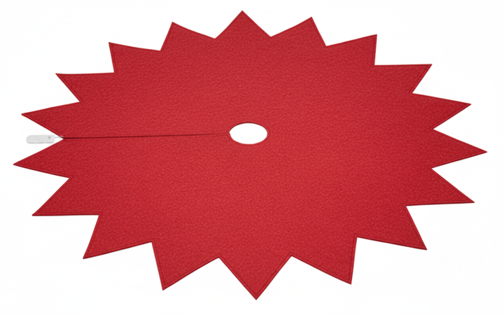 Килимок-спідниця під ялинку Livarno Home Red (NY4439130820250) - изображение 2