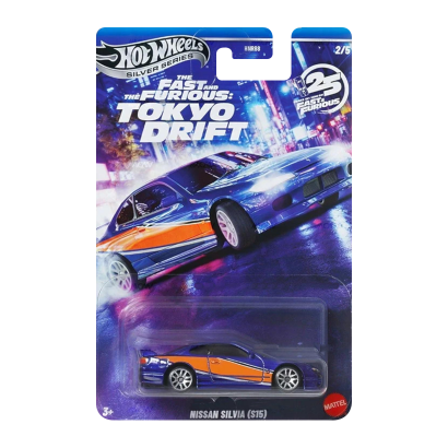 HotWheels Nissan Silvia S15 12台 Тематична Машинка Hot Wheels Nissan Silvia (S15) Fast & Furious 1