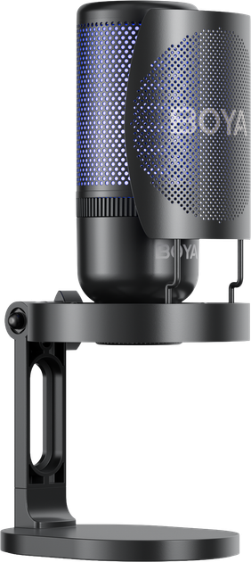 Мікрофон конденсаторний Boya K3-02 RGB Black - зображення 3