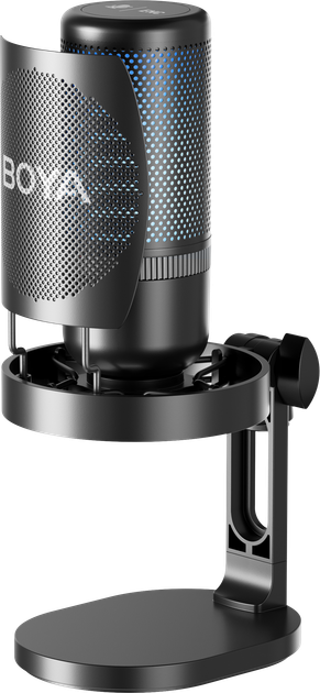 Мікрофон конденсаторний Boya K3-02 RGB Black - зображення 4