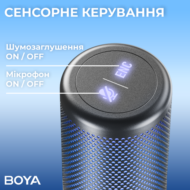 Мікрофон конденсаторний Boya K3-02 RGB Black - зображення 7