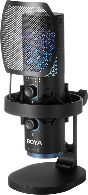 Беспроводной конденсаторный микрофон BOYA K5-02 RGB Black - изображение 4