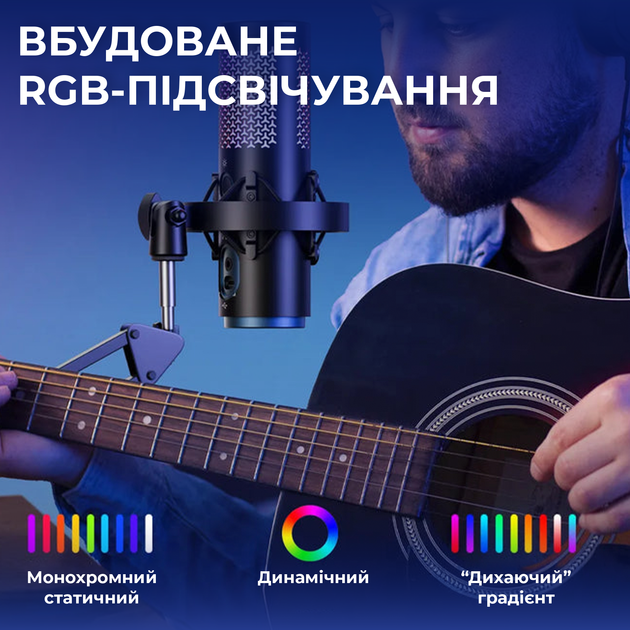 Беспроводной конденсаторный микрофон BOYA K5-02 RGB Black - изображение 15